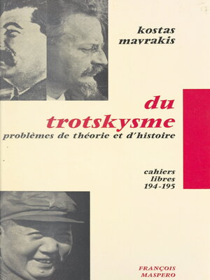 cover image of Du trotskysme